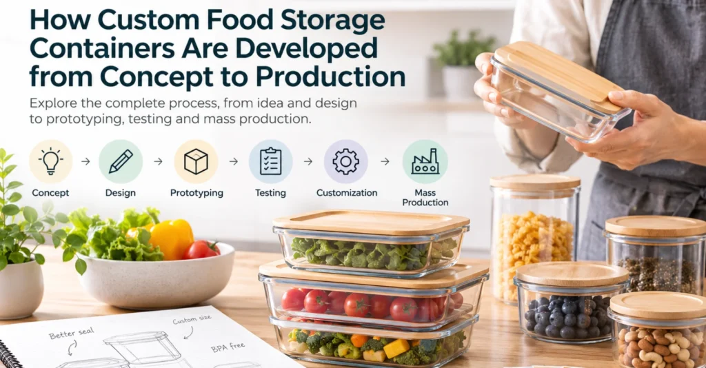 custom food storage containers